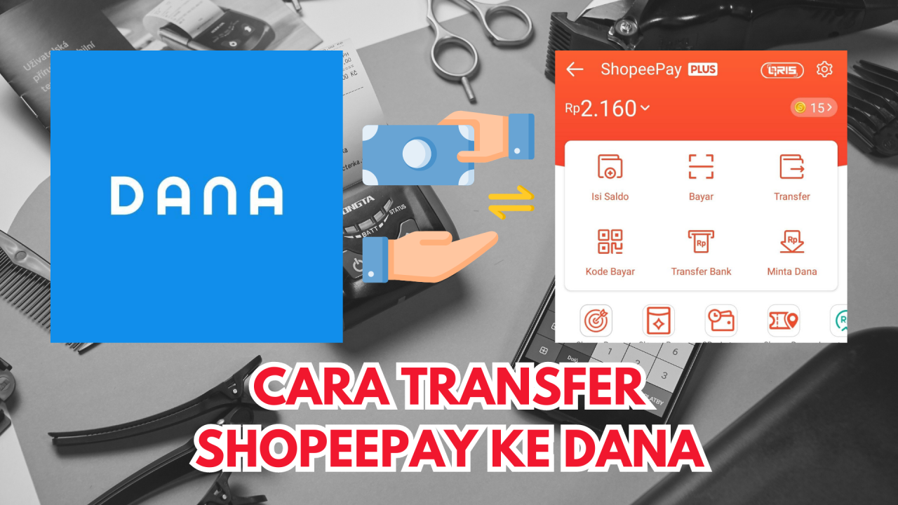 cara transfer antar shopeepay