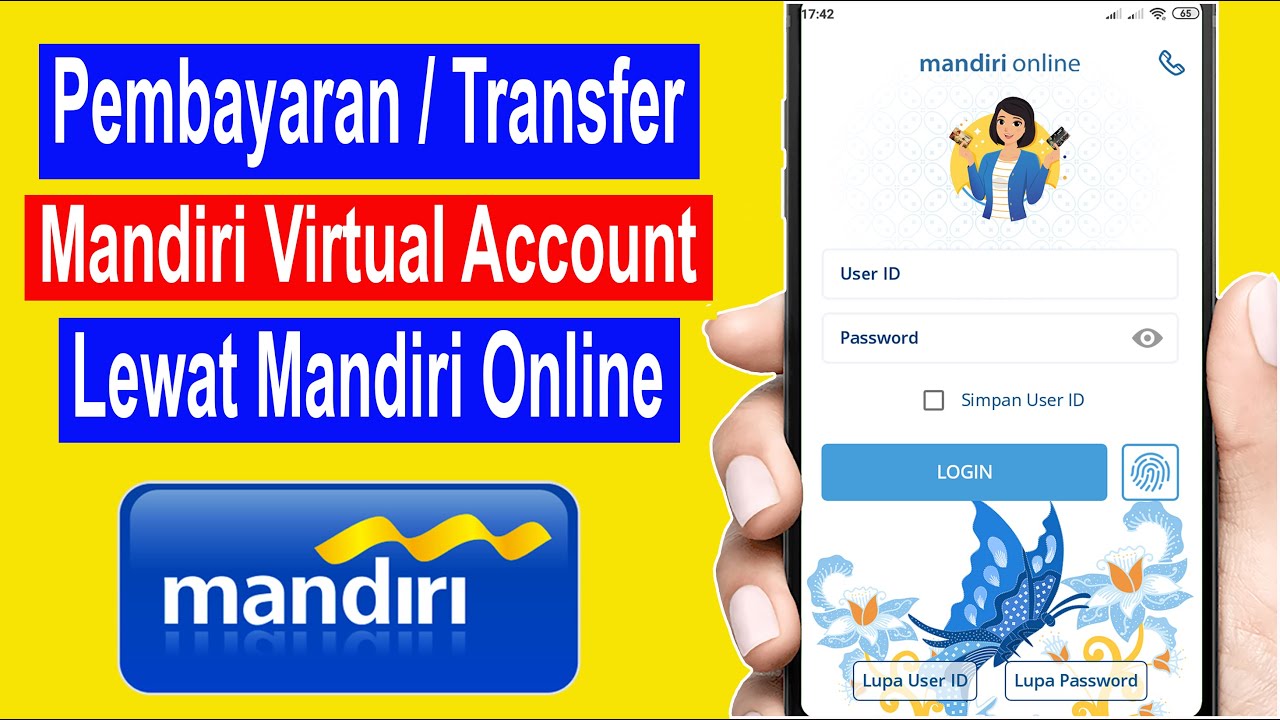 cara transfer virtual account mandiri