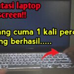 cara mengatasi laptop black screen terbaru