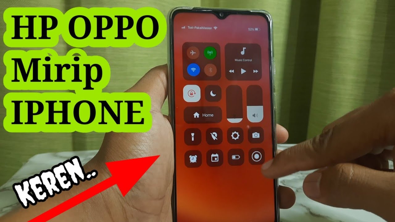 cara mengubah hp oppo menjadi iphone