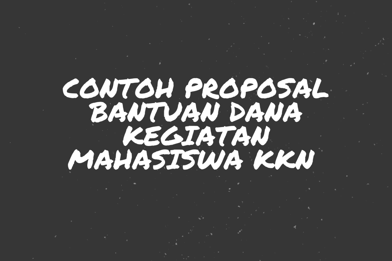 contoh kegiatan kkn di desa terbaru