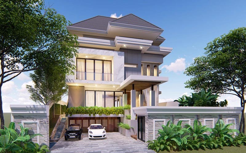 bergaya eropa modern villas thegorbalsla resolution duplex outside