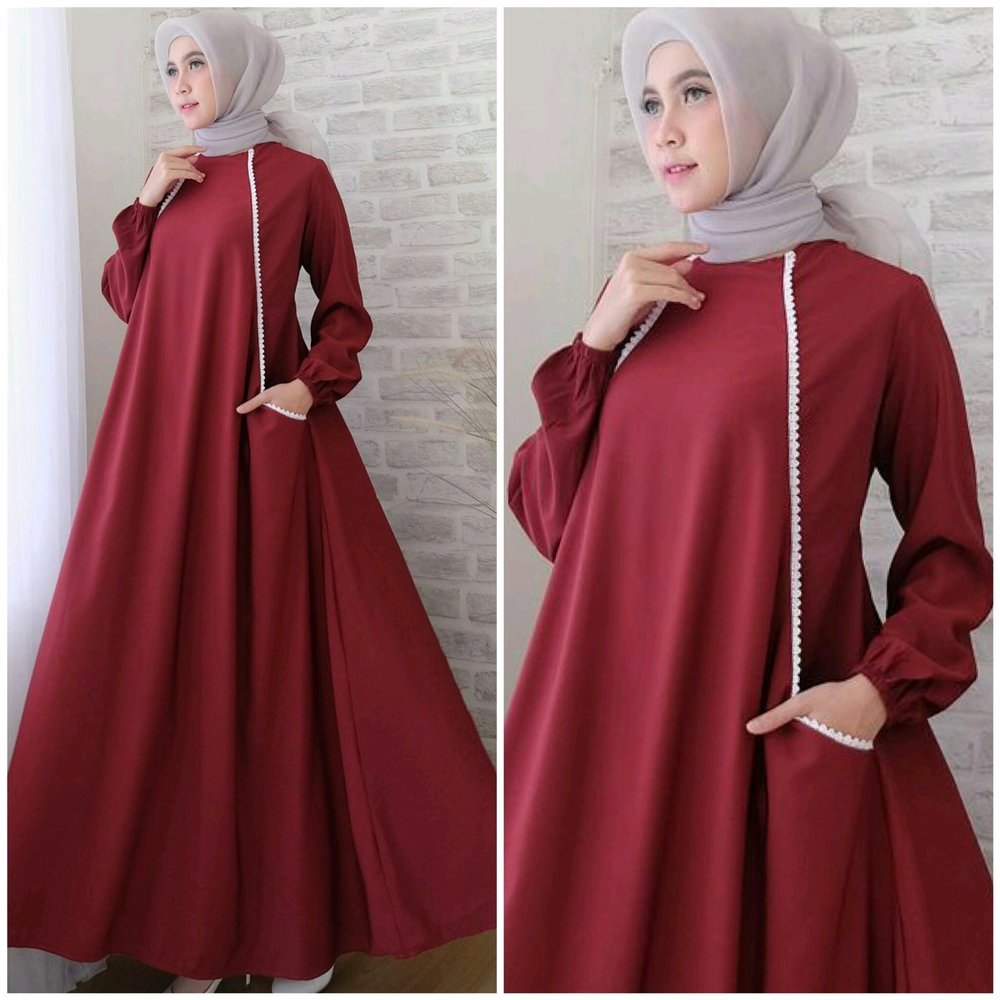 merah maroon cocok dengan warna apa