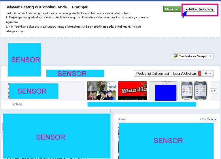 cara buat kronologi di facebook