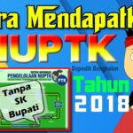 cara daftar nuptk online 2018 terbaru