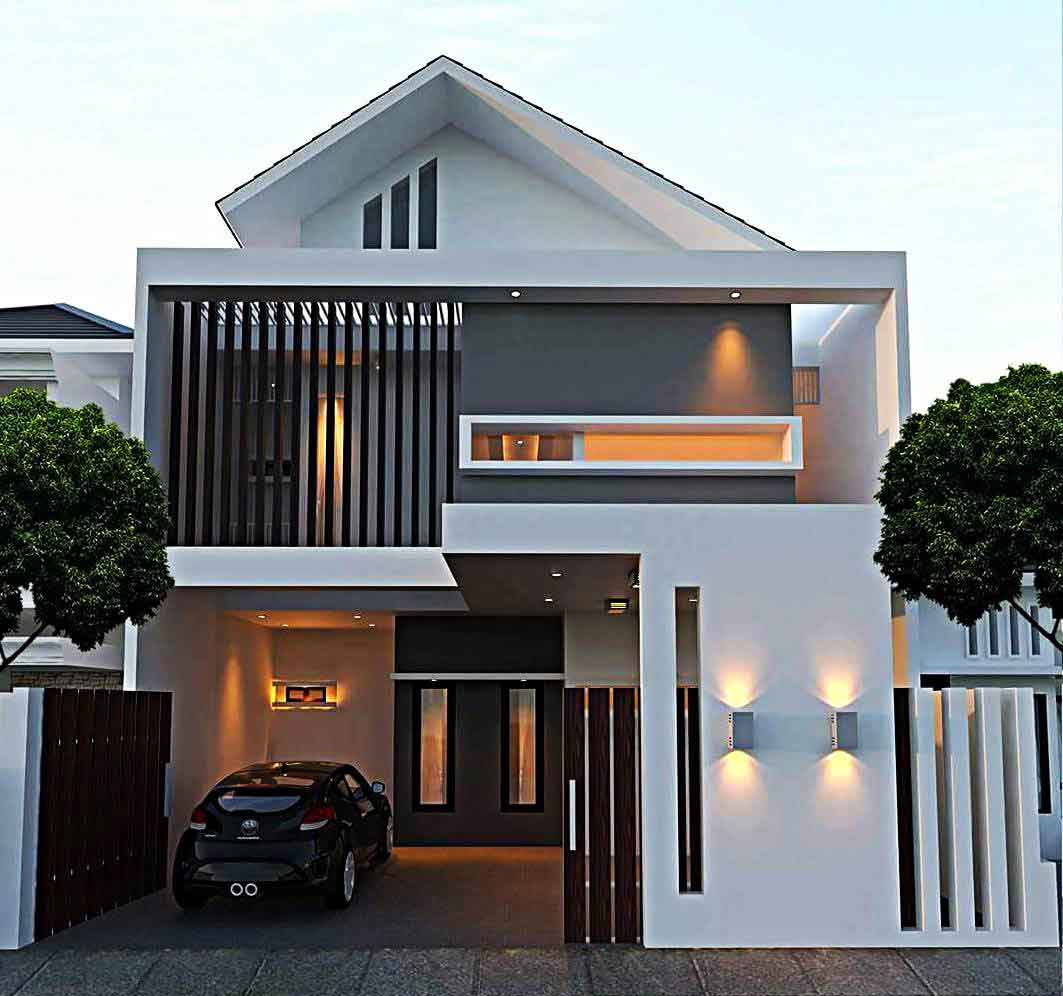 rumah minimalis eropa modern