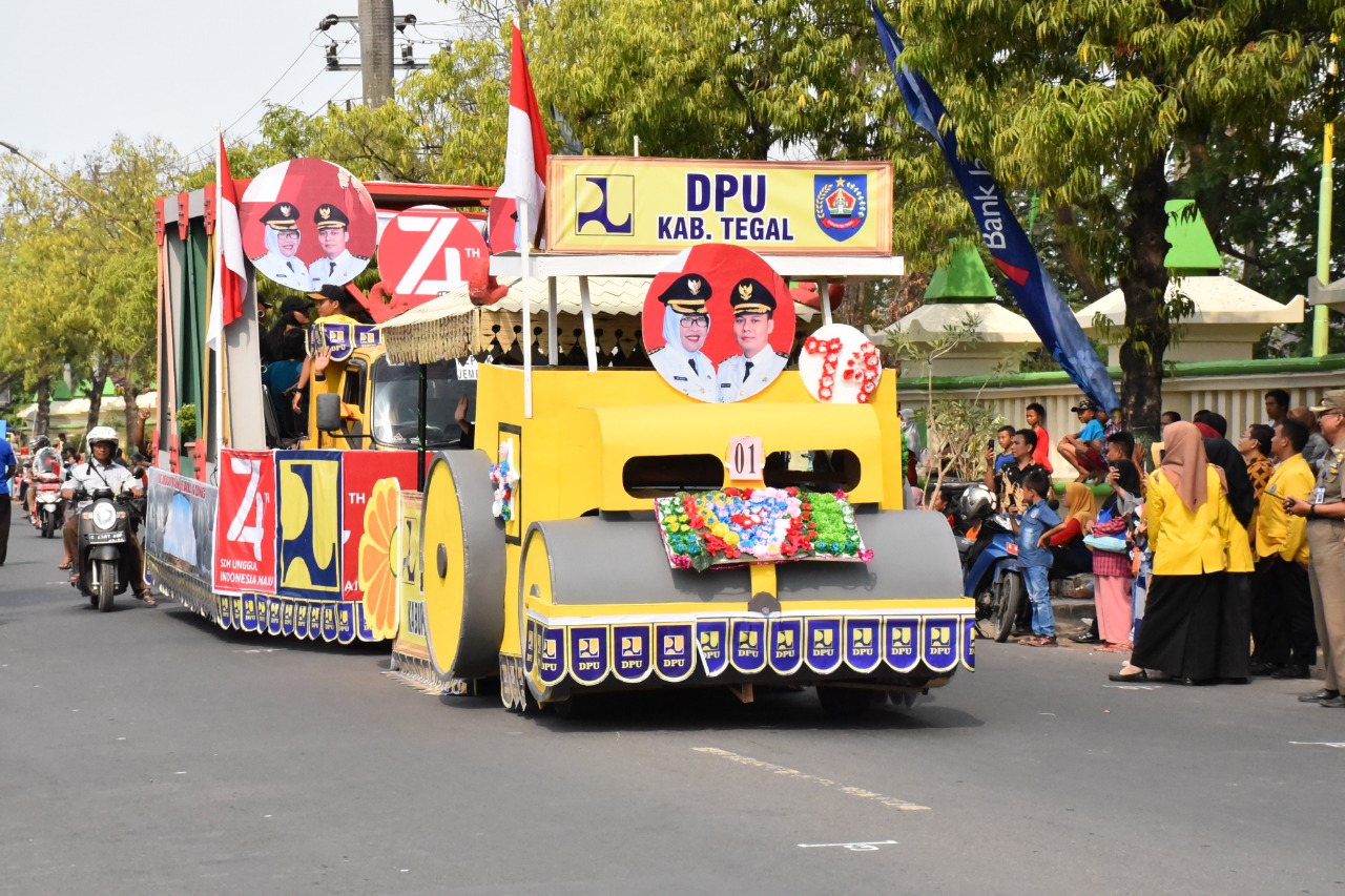 mobil hias karnaval 17 agustus terbaru