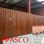 wood plank pagar terbaru