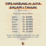 cara mengatur uang 1 juta dalam sebulan terbaru