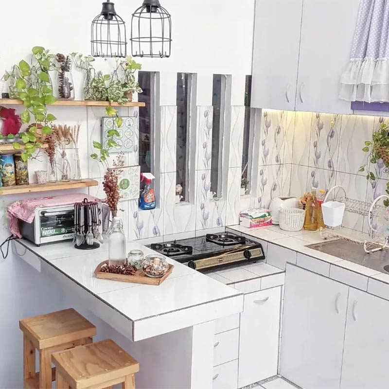 inspirasi dapur cantik sederhana terbaru