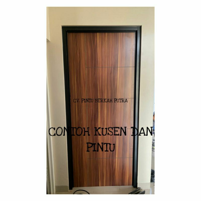 kusen putih pintu coklat terbaru