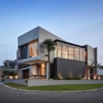 rumah kontemporer modern terbaru